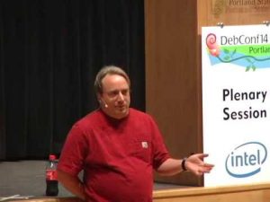 Linux Torvald hablando sobre GPLv3