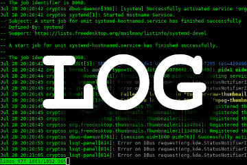 Log: Vaciando registros en GNU/Linux